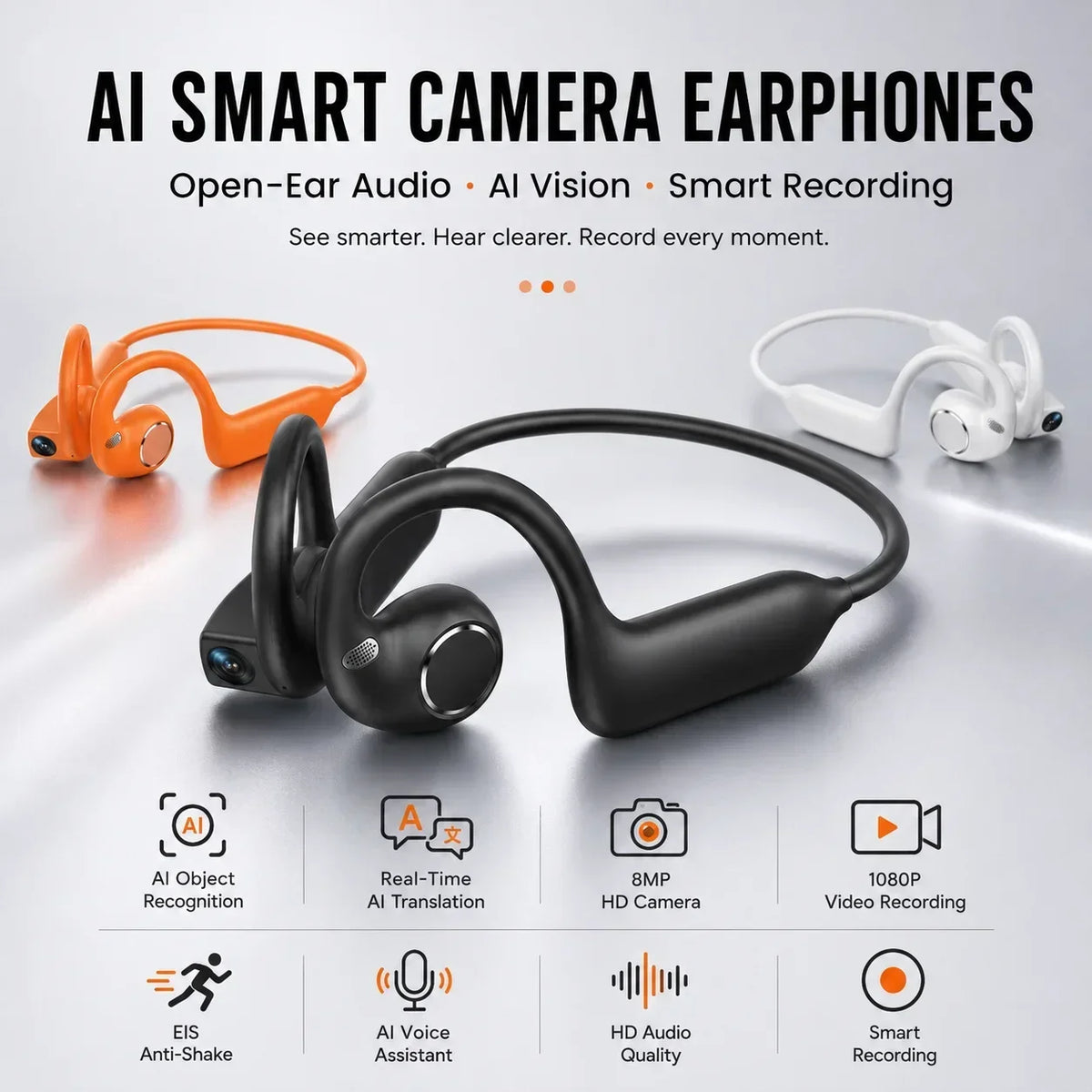 JogShot Camera Headphone